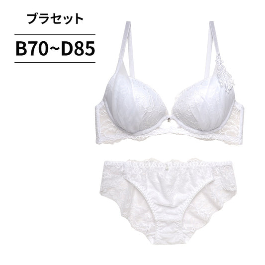 ブラ&ショーツセット モノトーンレース 【BCDサイズ】 ba0909b