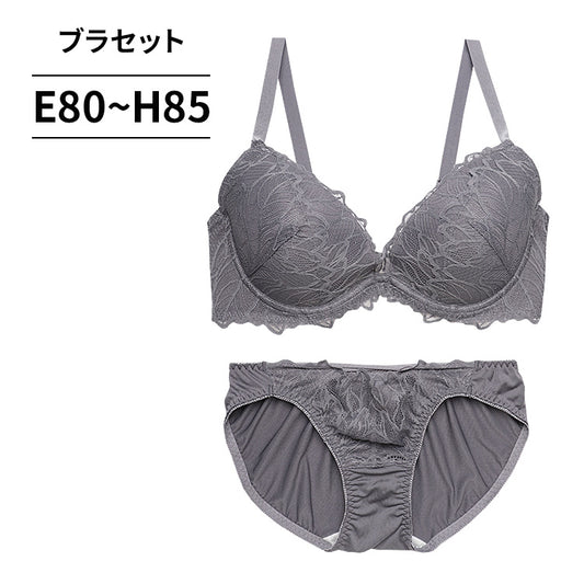 ブラ&ショーツセット レース×ストリングデザイン【EFGHサイズ】 ba0946a