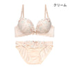 脇高ブラ&ショーツセット 花柄刺繍 【ABCDサイズ】 ba0976b