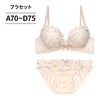 脇高ブラ&ショーツセット 花柄刺繍 【ABCDサイズ】 ba0976b