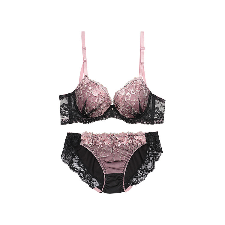 VS PINK ブラ&ショーツSET ピンクピンクピンク PINK PINK PINK ストレッチレース ノンワイヤー