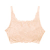 [今日発送]胸を小さく見せるレギュラーブラ【ピンクベージュ】