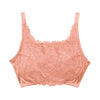 胸を小さく見せるレギュラーブラ【コーラルオレンジ】