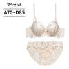 脇高ブラ＆ショーツセット 花柄刺繍 【ABCDサイズ】 ba0914b