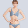 ブラ＆ショーツセット フルカップ風レース【EFGHサイズ】 ba0919b
