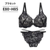 脇高ブラ＆ショーツセット 総レース【EFGHサイズ】 ba0930a