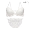 ブラ＆ショーツセット モノトーンレース【EFGHサイズ】 ba0941b