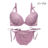 脇高ブラ＆ショーツセット サイドストリングショーツ×リボン【EFGHサイズ】 ba0952b