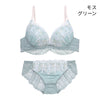 ブラ＆ショーツセット ラメ刺繍×レース 【ABCDサイズ】 ba0955b