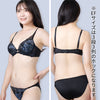ブラ＆ショーツセット ブラックレース【EFサイズ】ba0958b