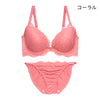 [まとめ買い対象]脇高ブラ＆ショーツセット フロントレース【EFGHサイズ】 ba0963a
