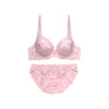 脇高ブラ＆ショーツセット 花柄刺繍 【ABCDサイズ】 ba0973