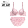 脇高ブラ＆ショーツセット 花柄刺繍 【ABCDサイズ】 ba0973b