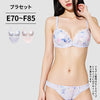 ブラ＆ショーツセット 花柄シフォン【EFサイズ】ba0975