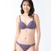 脇高ブラ＆ショーツセット 花柄刺繍 【ABCDサイズ】 ba0986
