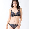 脇高ブラ＆ショーツセット 雪柄刺繡 【ABCDサイズ】 ba0988