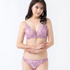 ブラ＆ショーツセット フルカップ風レース【EFサイズ】ba0993