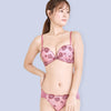 ブラ＆ショーツセット 花柄刺繡【EFGHサイズ】 ba0997a