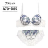 脇高ブラ＆ショーツセット 花柄刺繍 【ABCDサイズ】 ba1000b