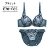 脇高ブラ＆ショーツセット 花柄刺繍【EFサイズ】ba1002a