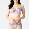 脇高ブラ＆ショーツセット 花柄刺繍 【ABCDサイズ】 ba1003