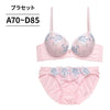脇高ブラ＆ショーツセット 花柄刺繍 【ABCDサイズ】 ba1003a