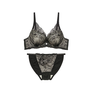 [まとめ買い対象]ブラ＆ショーツセット フロントレース 【BCDサイズ】 ba1012a