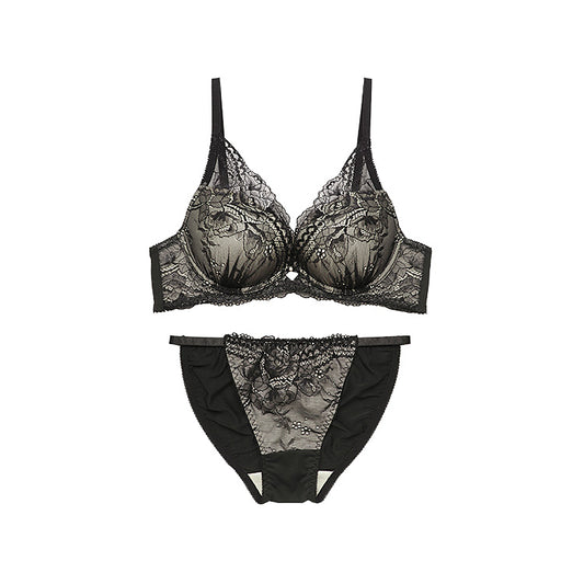[まとめ買い対象]ブラ＆ショーツセット フロントレース 【BCDサイズ】 ba1012a