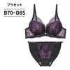 [まとめ買い対象]ブラ＆ショーツセット フロントレース 【BCDサイズ】 ba1012b