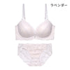 脇高ブラ＆ショーツセット 花柄刺繡【EFGHサイズ】 ba1013a