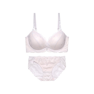 脇高ブラ＆ショーツセット 花柄刺繡【EFGHサイズ】 ba1013a