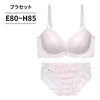 脇高ブラ＆ショーツセット 花柄刺繡【EFGHサイズ】 ba1013a