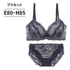 脇高ブラ＆ショーツセット 花柄刺繡【EFGHサイズ】 ba1013b