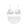 【1/20より順次発送】ノンワイヤーブラ＆ショーツセット 花柄刺繍 【S/M/L/LLサイズ】 ba1015