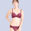 脇高ブラ＆ショーツセット フロントレース【EFGHサイズ】 ba1017