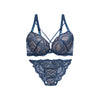 脇高ブラ＆ショーツセット スカラップ模様総レース【EFGHサイズ】ba1018