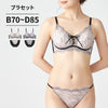 ブラ＆ショーツセット 編み上げ×レース 【BCDサイズ】 ba1022
