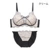 ブラ＆ショーツセット 編み上げ×レース 【BCDサイズ】 ba1022