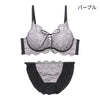 ブラ＆ショーツセット 編み上げ×レース 【BCDサイズ】 ba1022