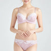 ブラ＆ショーツセット プリーツ×レース 【BCDサイズ】 ba1029