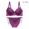 脇高ブラ＆ショーツセット フロントレース×脇ヒモショーツ【EFGHサイズ】 ba1032b