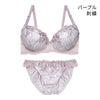 ブラ＆ショーツセット 花柄刺繍【EFサイズ】ba1040b