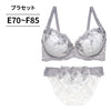 ブラ＆ショーツセット 花柄刺繍【EFサイズ】ba1040a