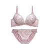 脇高ブラ＆ショーツセット 花柄刺繍 【ABCDサイズ】 ba1068b