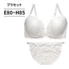 脇高ブラ＆ショーツセット レースアップデザイン【EFGHサイズ】 ba1072b