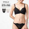 ブラ＆ショーツセット レース×サイド編み上げ【EFサイズ】ba1093