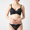 ブラ＆ショーツセット レース×サイド編み上げ【EFサイズ】ba1093