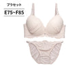 ブラ＆ショーツセット レース×サイド編み上げ【EFサイズ】ba1093b
