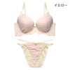 脇高ブラ＆ショーツセット レース×ストリング【EFGHサイズ】 ba1098b