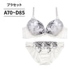 ブラ＆ショーツセット 花柄刺繍 【ABCDサイズ】 ba1108a